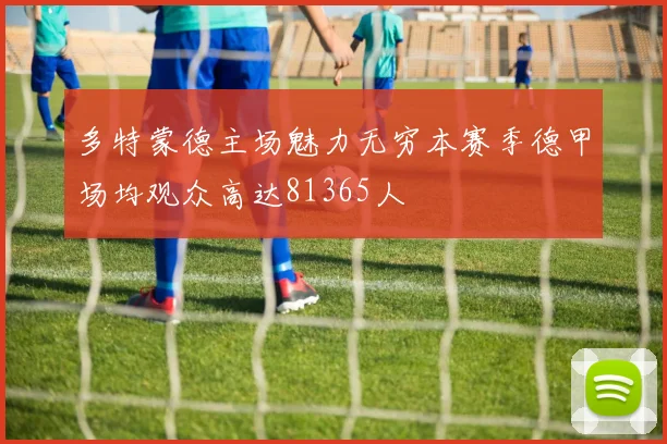 多特蒙德主场魅力无穷本赛季德甲场均观众高达81365人